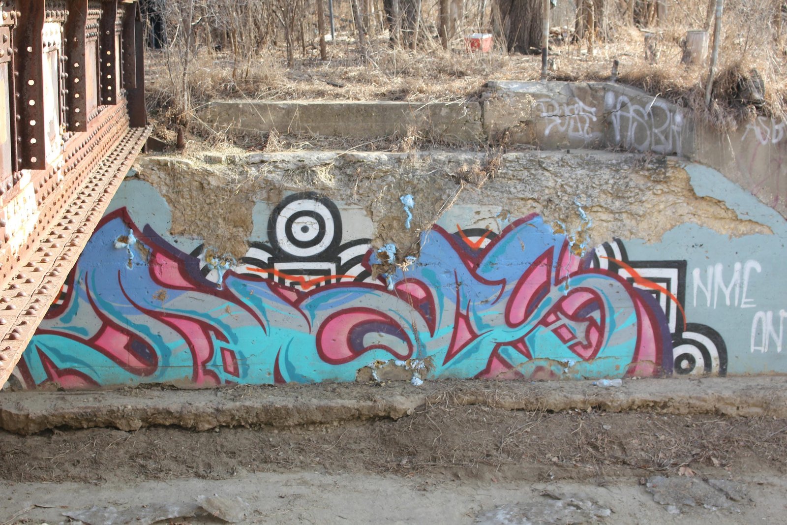 East abutment